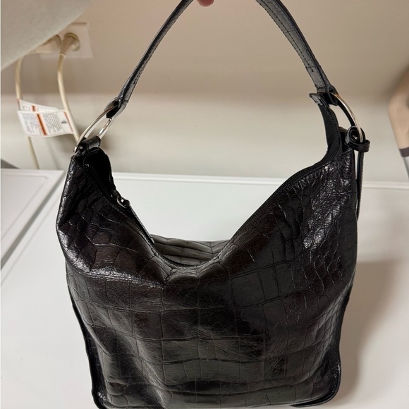 Furla Crocodile-Embossed Women's Bag - Picture 13 of 16